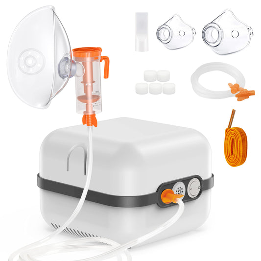 KOPACT Nebulizer Machine for Kids and Adults - Compressor Nebulizer with 3 Different Size Masks and 1 Set Accessories, Jet Nebulizers