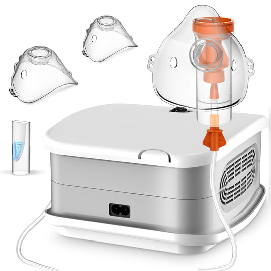 Mapoo Nebulizer - Breathing Machine Nebulizer, Personal Steam Inhaler Nebulizer Machine for Kids, Desktop Nebulizer Machine, Nebulizer Machine for Adults and Kids, Asthma Inhaler Nebulizador para Adulto