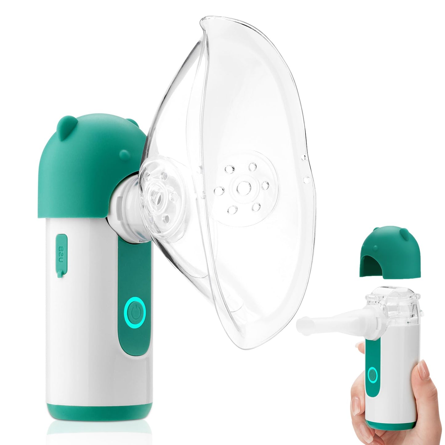 Gülife Portable Nebulizers with Ultrasonic Mesh Technology, Nebulizer Machine for Easier Breathing Anywhere, Mesh Nebulizer Inhalers for Adult and Kids Use