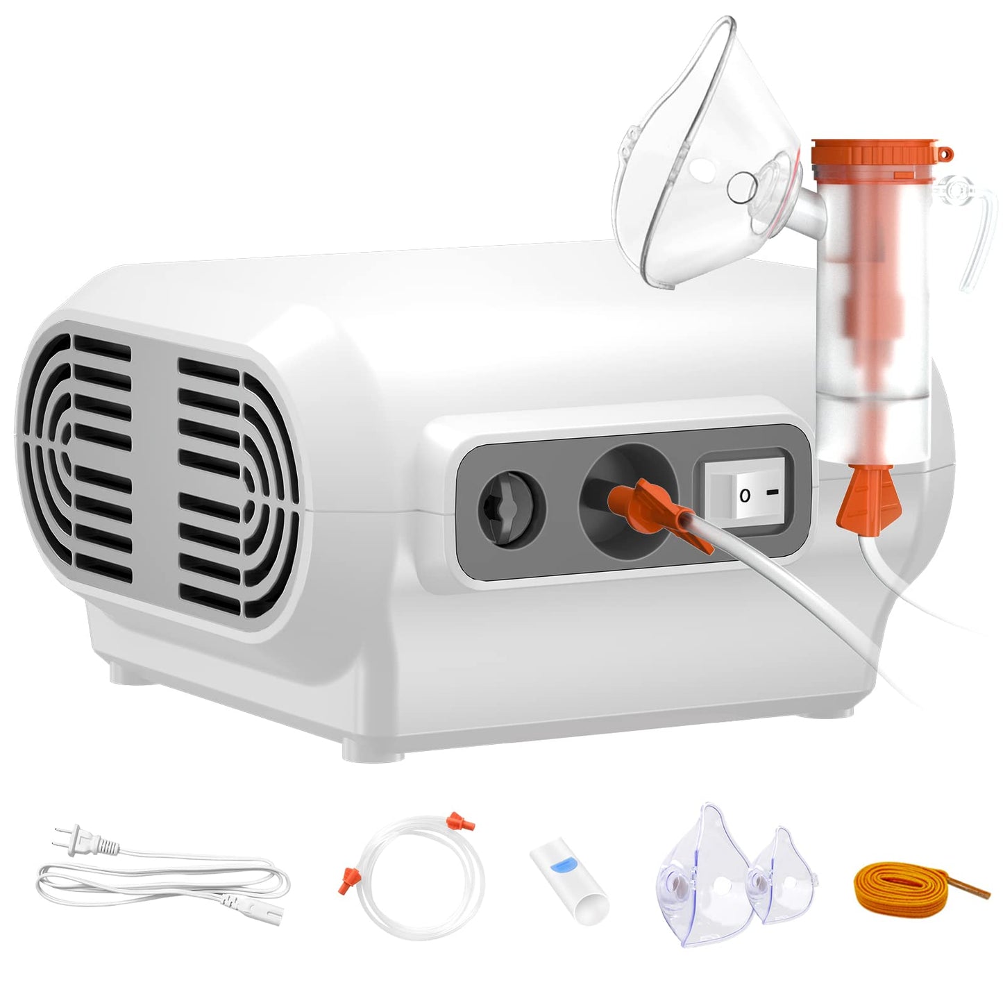 LANVID Nebulizer Machine,Portable Compressor Nebulizer Machine for Adults and Kids, Cool Mist Steam Inhaler for Breathing Problems with 1 Set Accessory