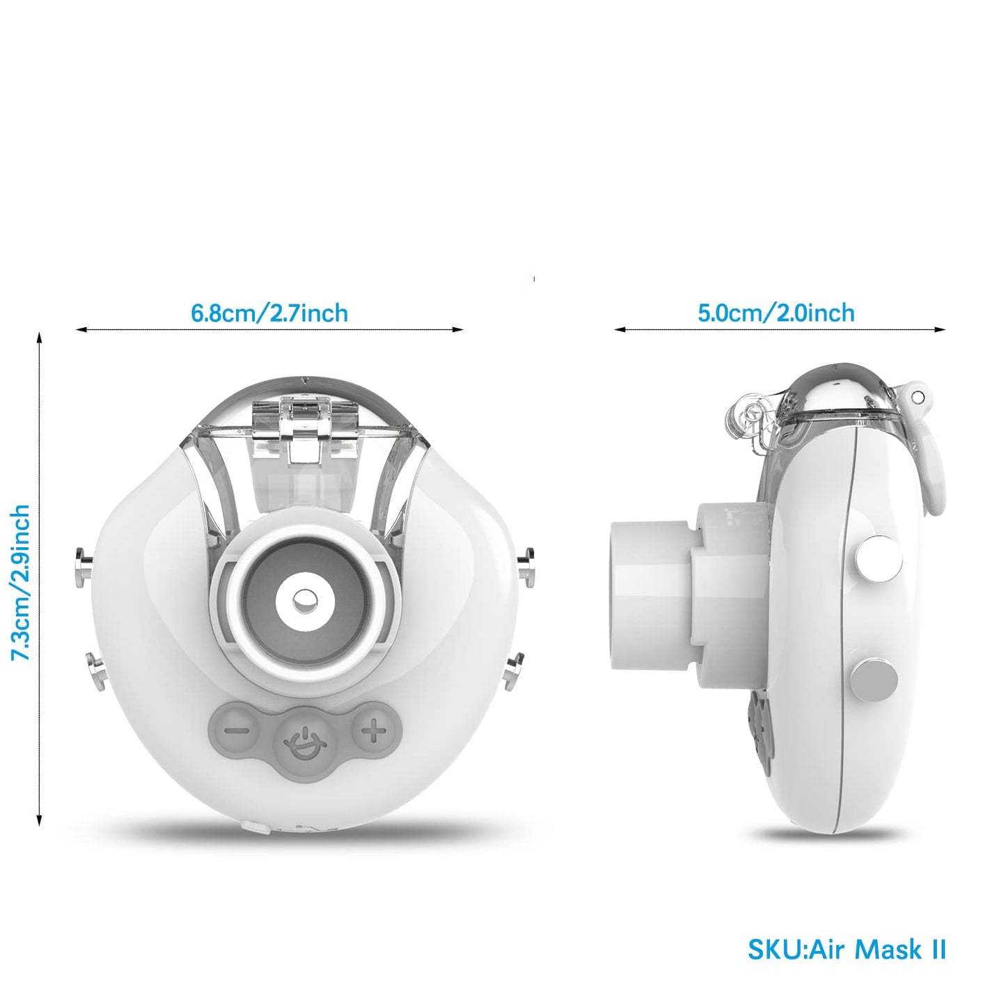 only warm      Mesh Nebulizer Machine for Kids Adults Portabel