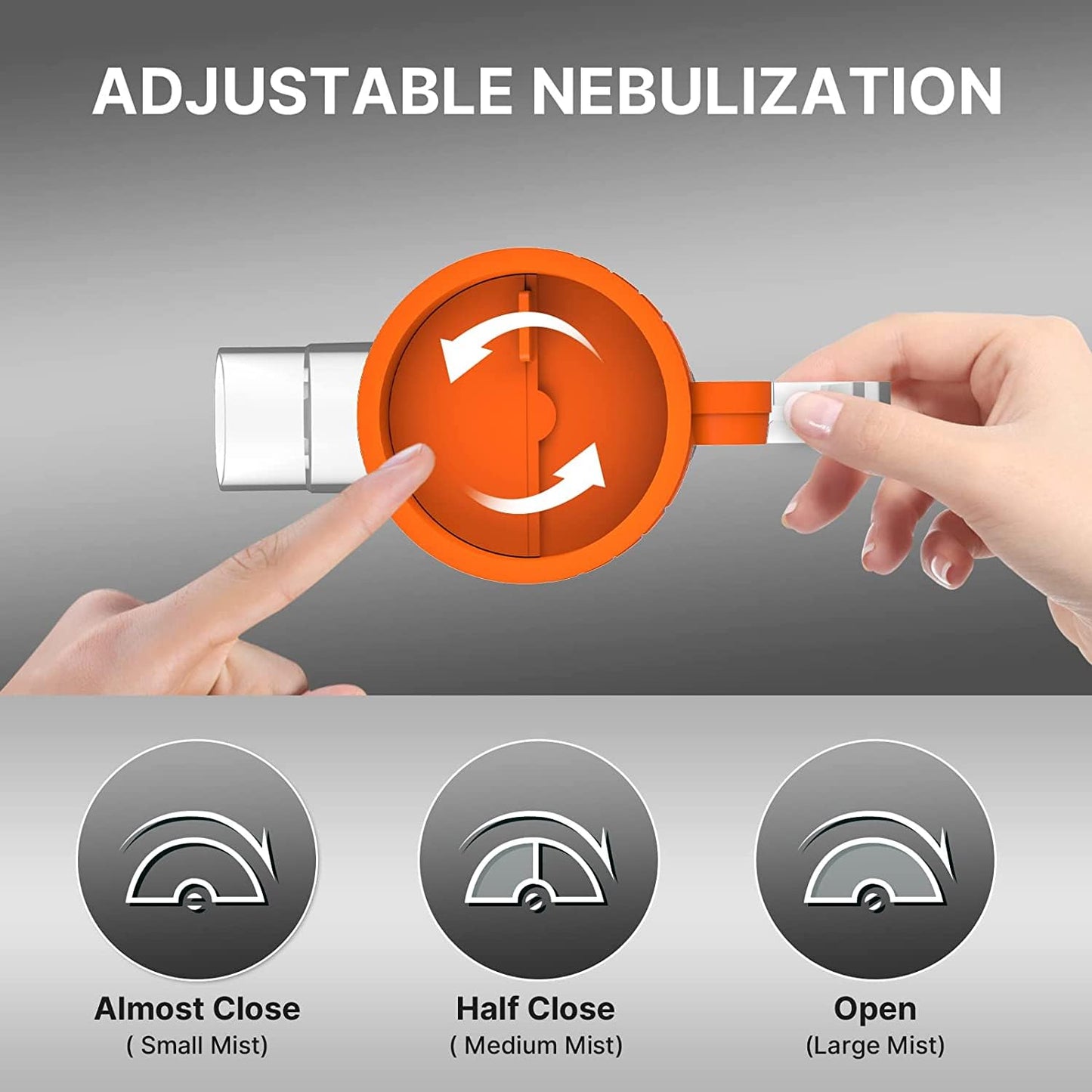 Ferrean Nebulizer Machine for Adults, Compressor Nebulizer Machine for Kids Portable Jet Nebulizer for Breathing Problems with Complete Accessories Desktop Nebulizer for Daily Use