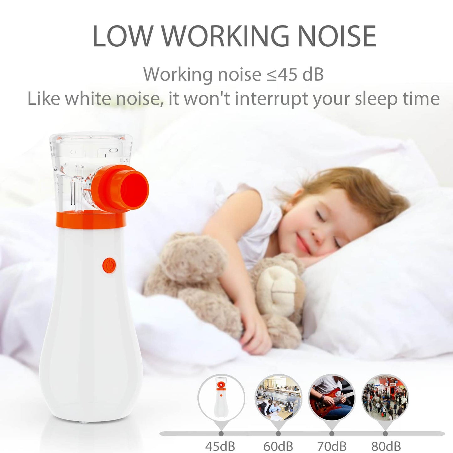 Sweluxe       Sweluxe Portable Nebulizer for Adults, Handheld Kids Nebulizer Machine 3 Speed Adjustable Steam Inhaler for Breathing Solution With Carring Case