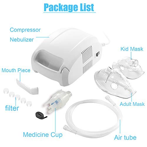 BLUEZY     Model 4650 Compressor Nebulizer