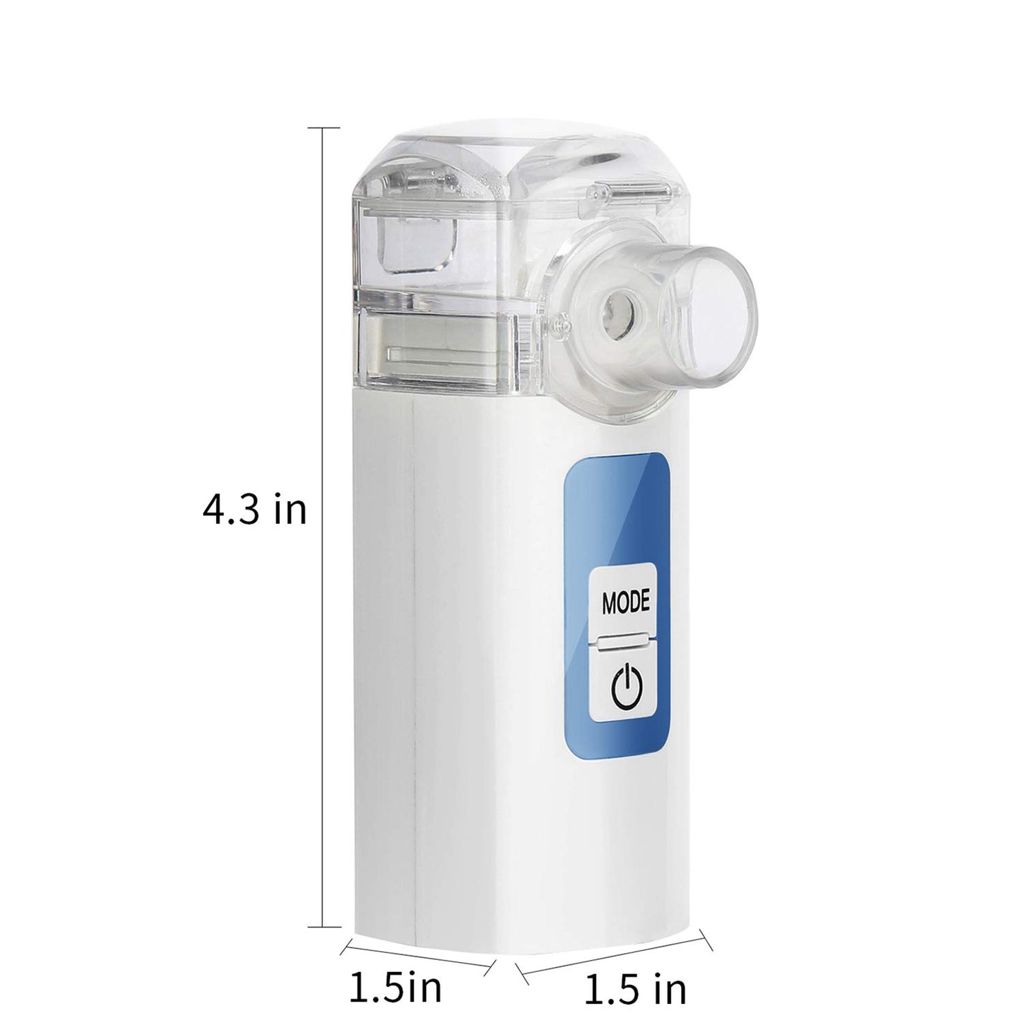 Mayluck Battery Powered Nebuliser Super Quiet for Home Office Travel