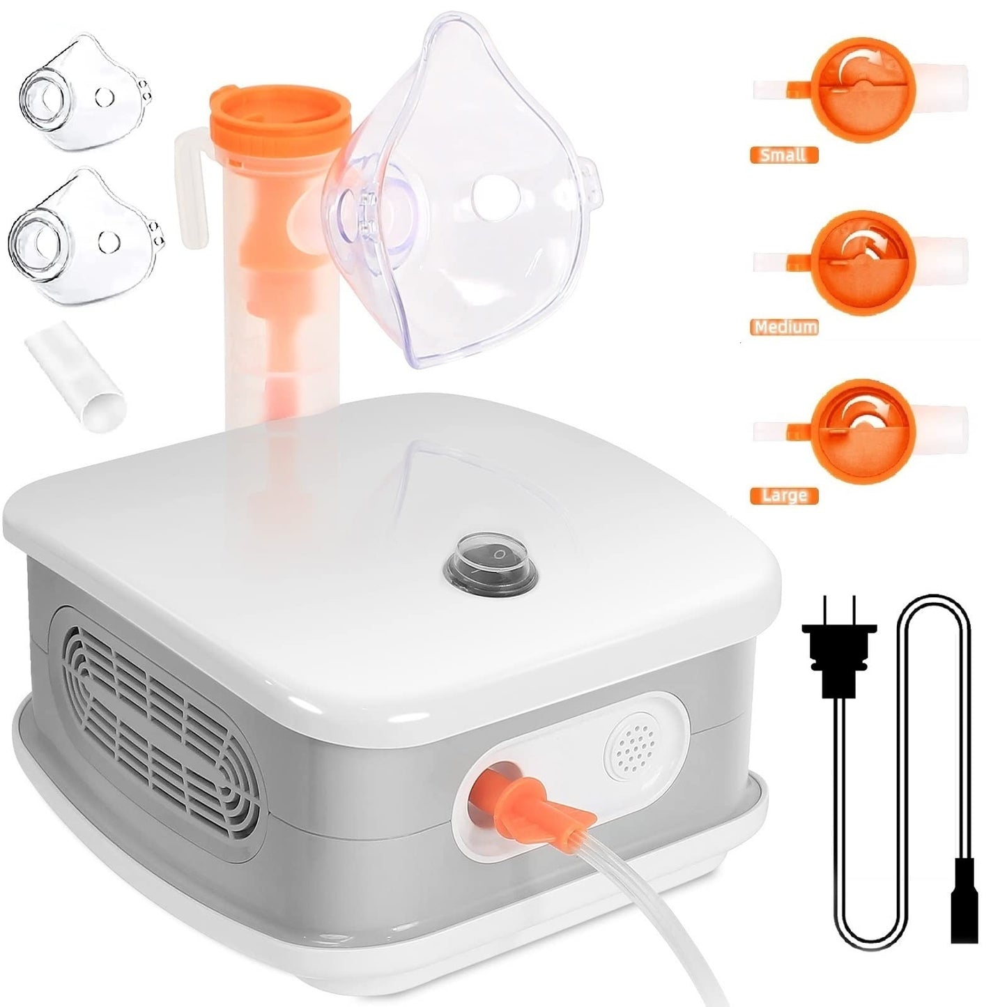 Mapoo Nebulizer Machine for Adults, Portable Nebulizers Machine for Breathing Problems, Suitable for Adults and Kids,Personal Cool Mist Steam Inhaler with 1 Set Accessory